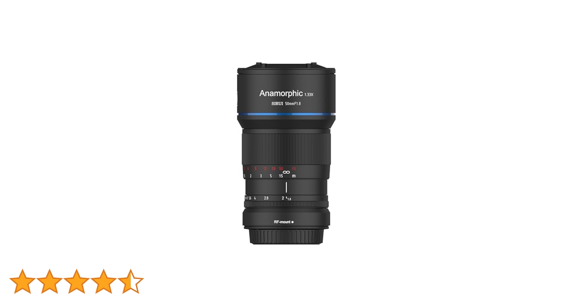 Amazon.co.jp: SIRUI 50mm F1.8 1.33X アナモルフィックレンズ